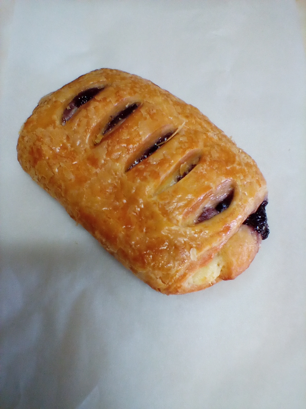 Order Blueberry Cream Cheese Croissant food online from Kenny Donuts store, Corona on bringmethat.com