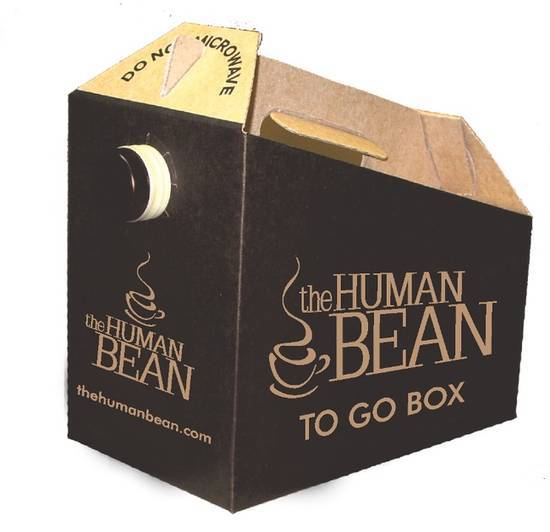 Order Coffee To Go Box - Fresh Brewed Coffee food online from The Human Bean store, Lake Havasu City on bringmethat.com