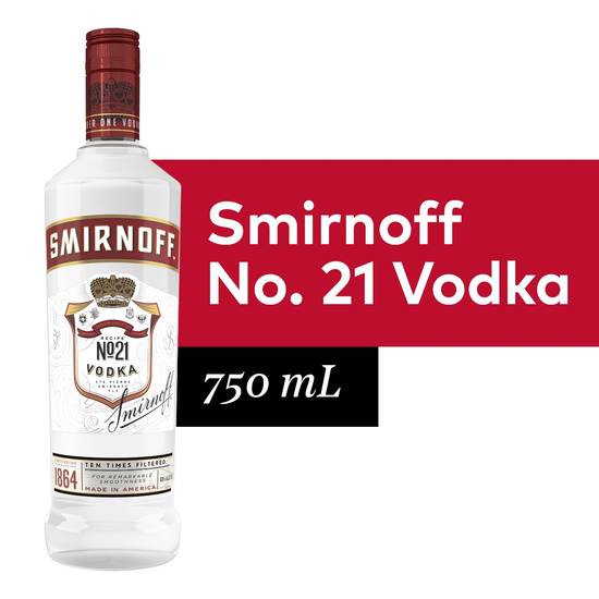 Order Smirnoff Red 375ml. food online from Round Up Liquor & Grocery store, Wildomar on bringmethat.com