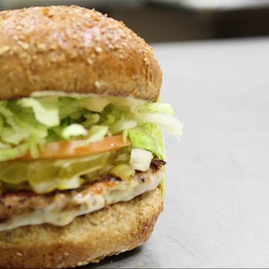 Order Grilled Chicken Sandwich food online from Fat Boy store, Henderson on bringmethat.com