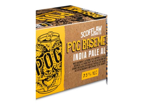 Order Scofflaw Brewing Company POG Basement IPA - 6x 12oz Cans food online from Eagle Liquor & Wine store, Chattanooga on bringmethat.com