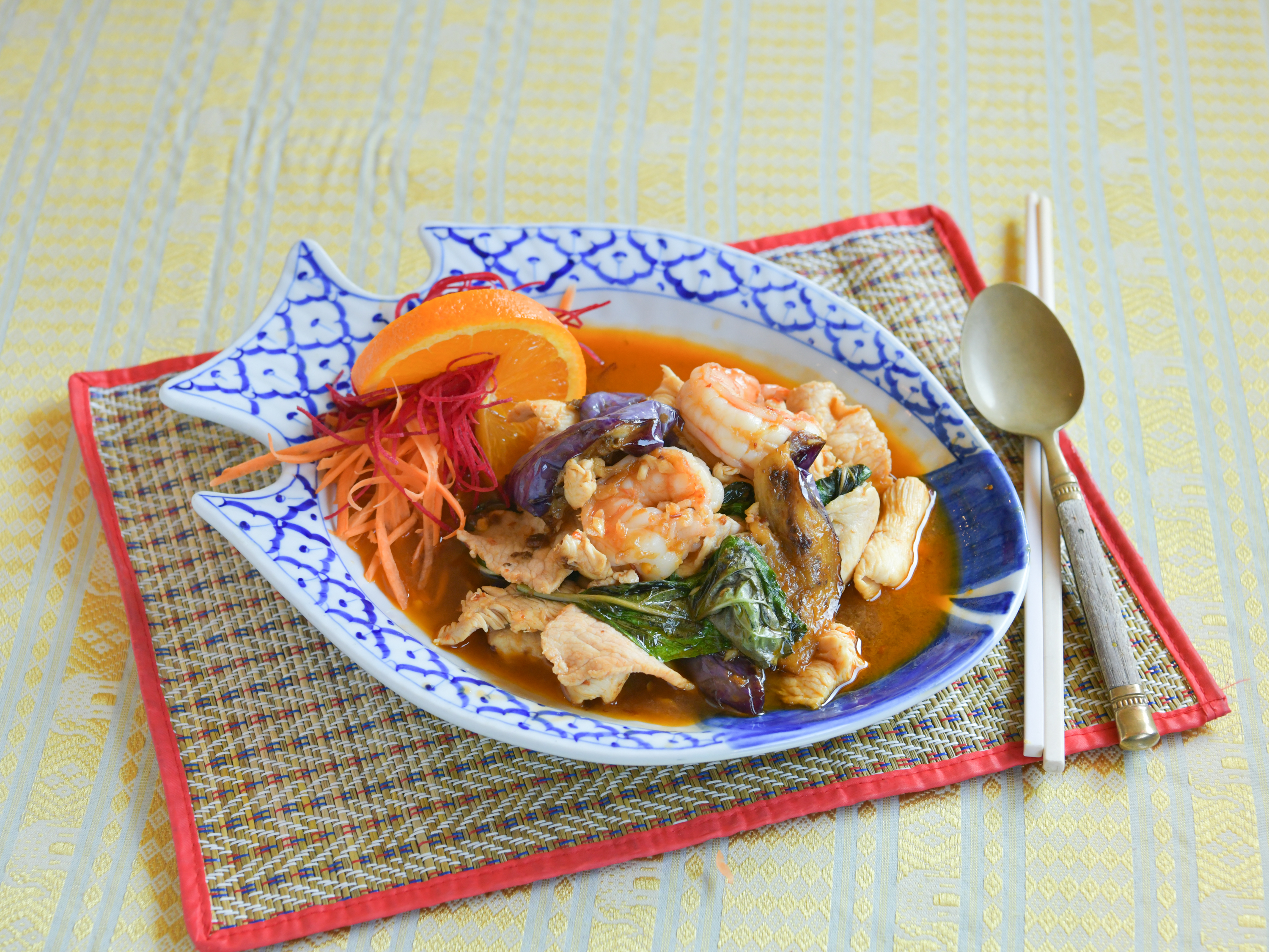 Order 56. Pad Ma Keur food online from Thai House Nyack store, Nyack on bringmethat.com