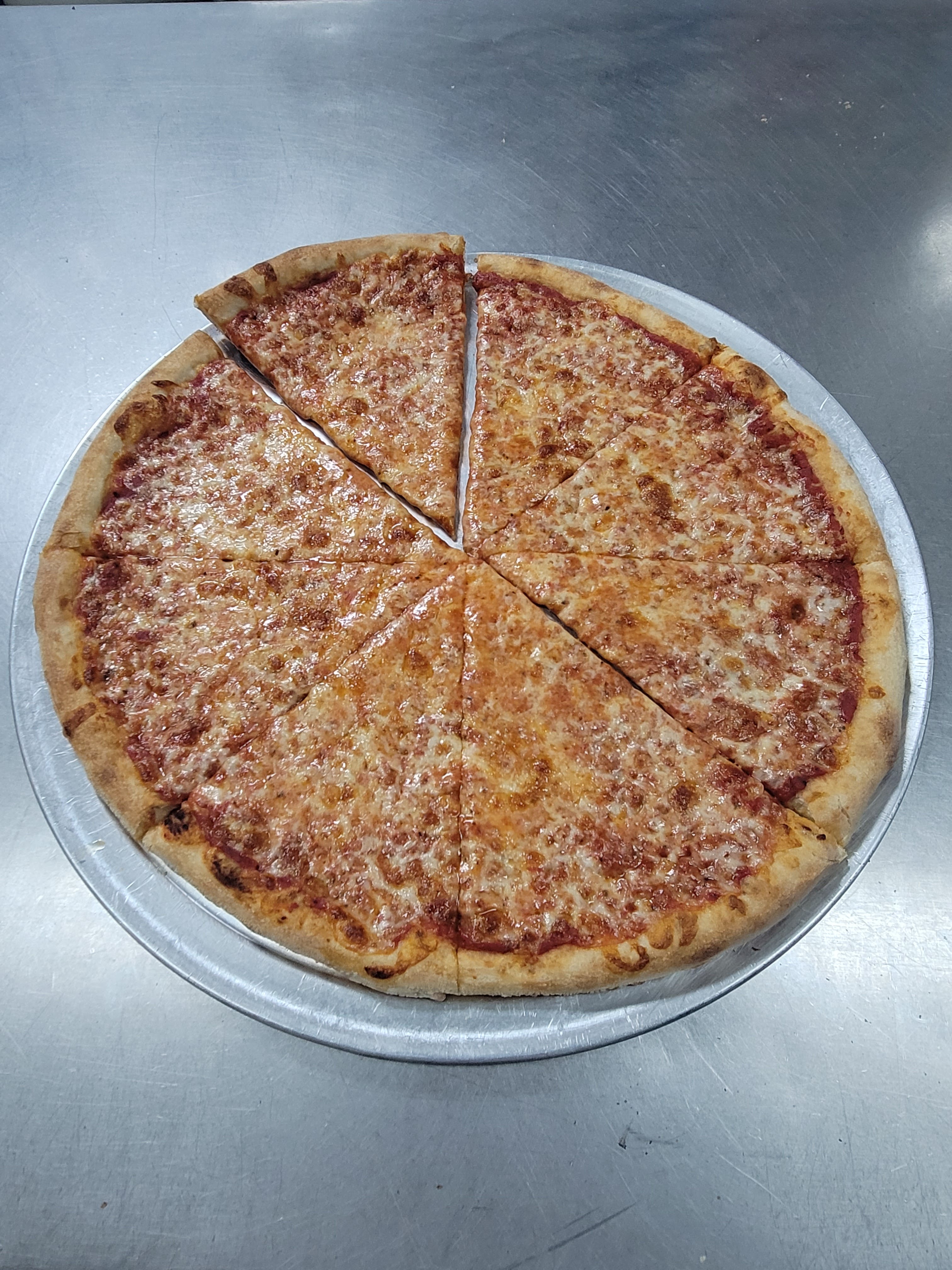 Order Cheese & Tomato Pizza - Medium 14" food online from Raffaele Pizza store, Phoenix on bringmethat.com