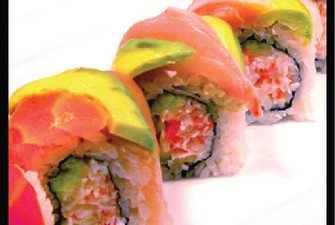 Order Rainbow Roll food online from Sushi Yukiya store, Oceanside on bringmethat.com