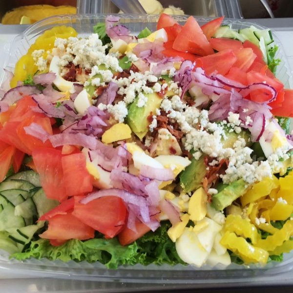 Order Cobb Salad food online from The Sandwich Spot store, Yuba City on bringmethat.com