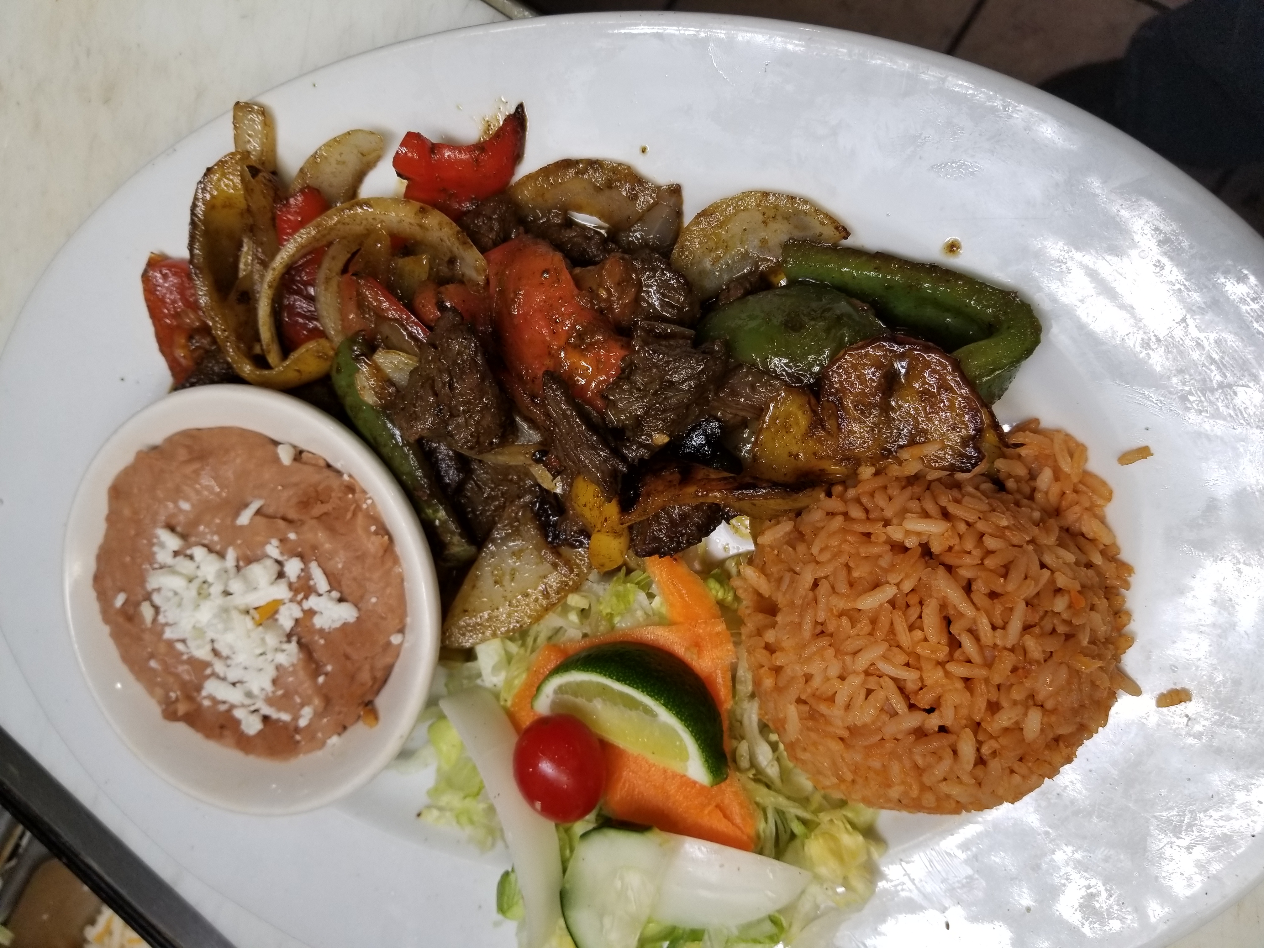 Order Fajitas food online from Brothers Mexican Grill store, La Grange on bringmethat.com