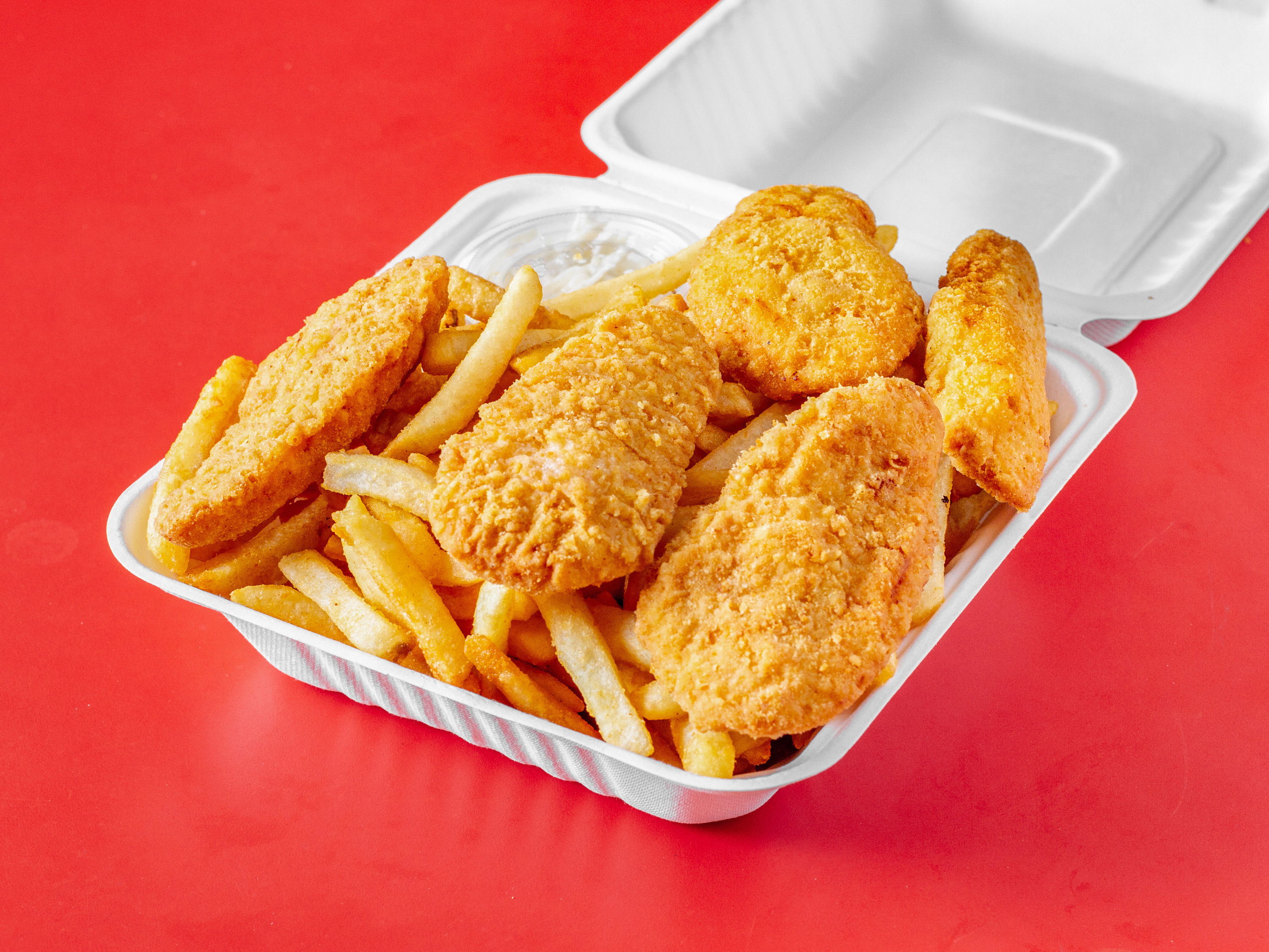 Order 5 Piece Chicken Tenders Platter food online from Mr Pizza and Subs store, Pasadena on bringmethat.com