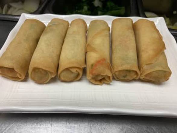 Order 春卷 Spring Roll 6pcs food online from Golden Eagle Chinese store, Honolulu on bringmethat.com