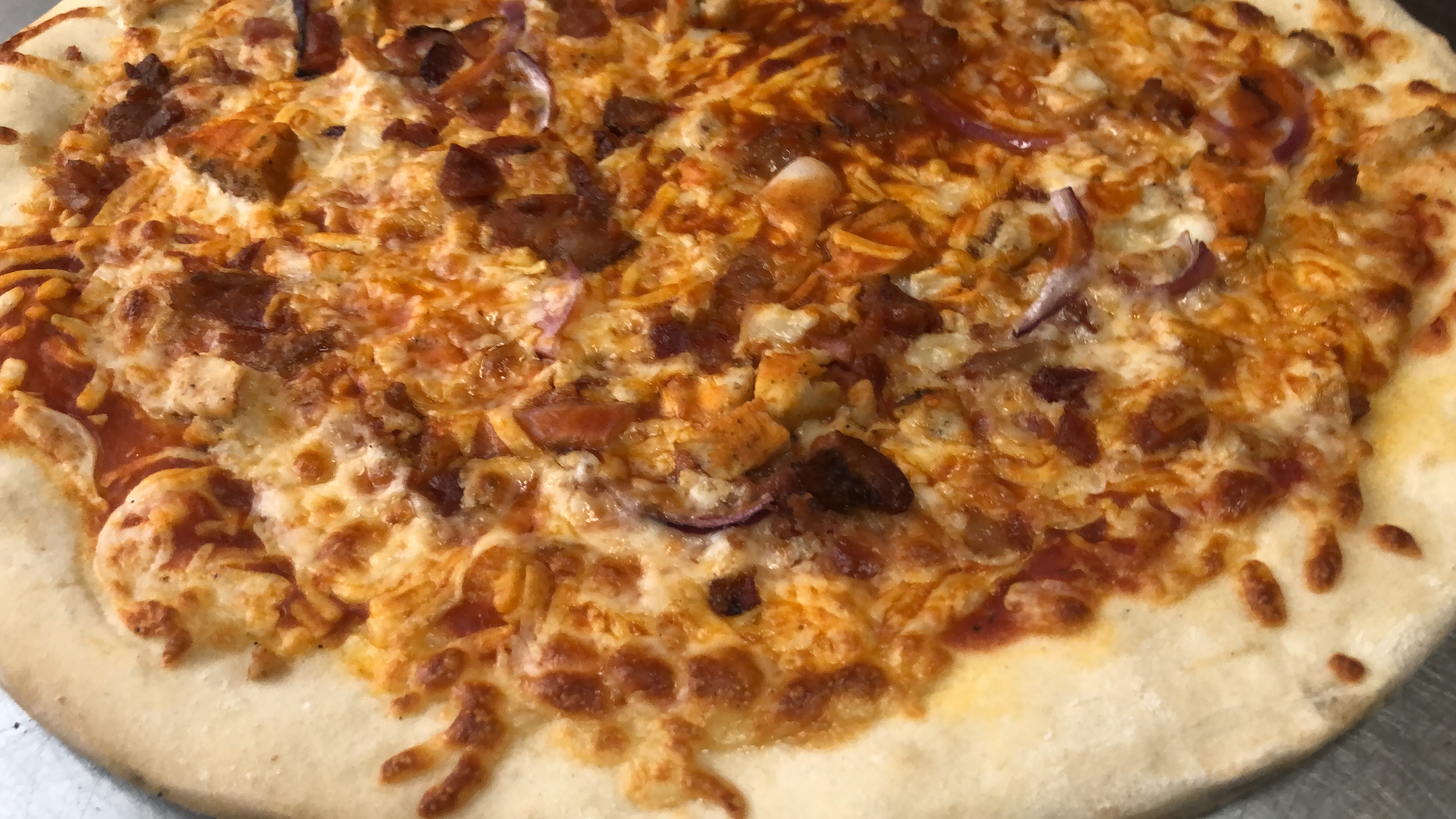 Order BBQ Chicken Pizza 10” personal food online from Fabulous Pizza store, Valdosta on bringmethat.com