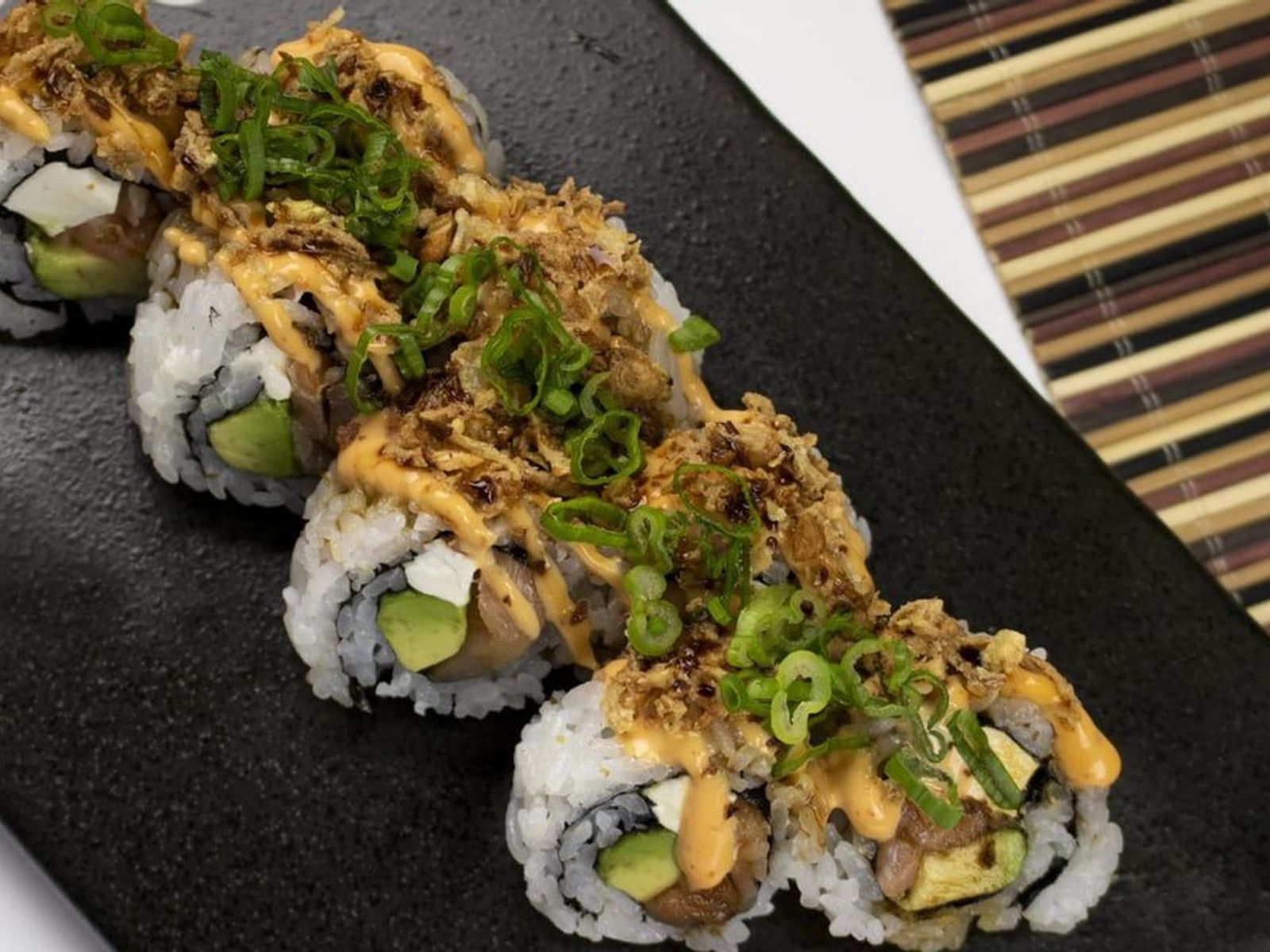 Order The Messy Roll food online from Momiji Sushi Restaurant store, Salem on bringmethat.com