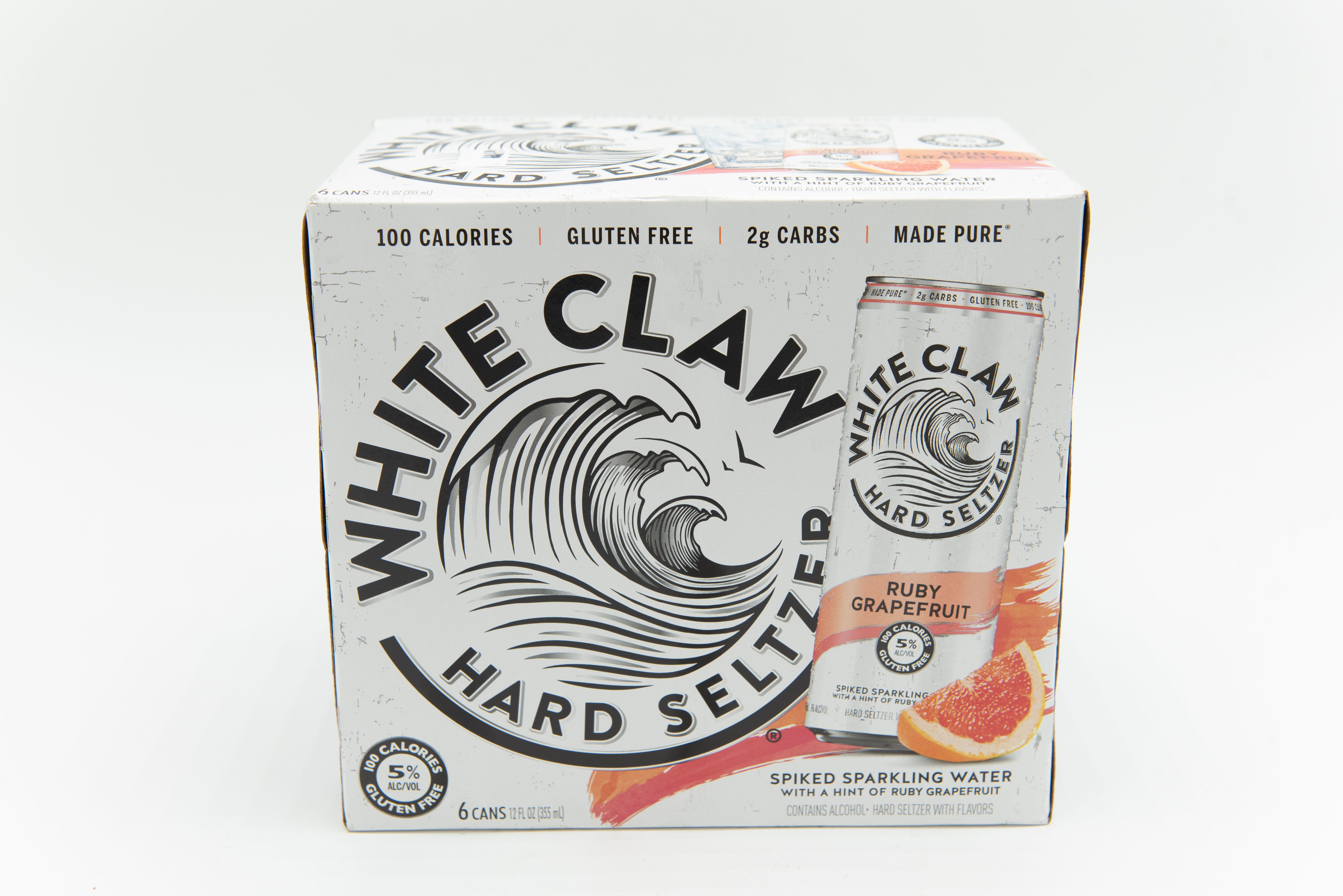 Order White claw | grapefruit , 6pk 12oz food online from Sandpiper Liquors store, Summerland on bringmethat.com