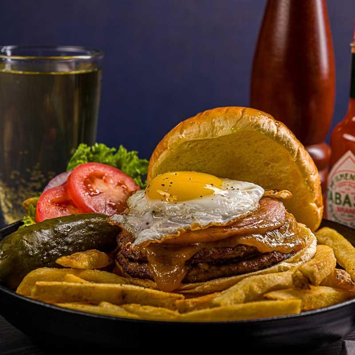 Order B.Y.O. Burger food online from Tavern On The Point store, Chicago on bringmethat.com