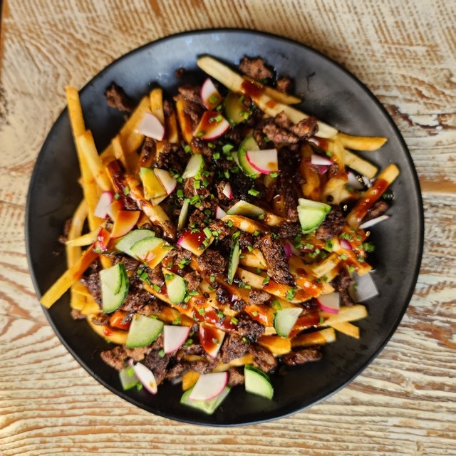 Order Loaded Impossible Fries food online from The Bao store, Clayton on bringmethat.com