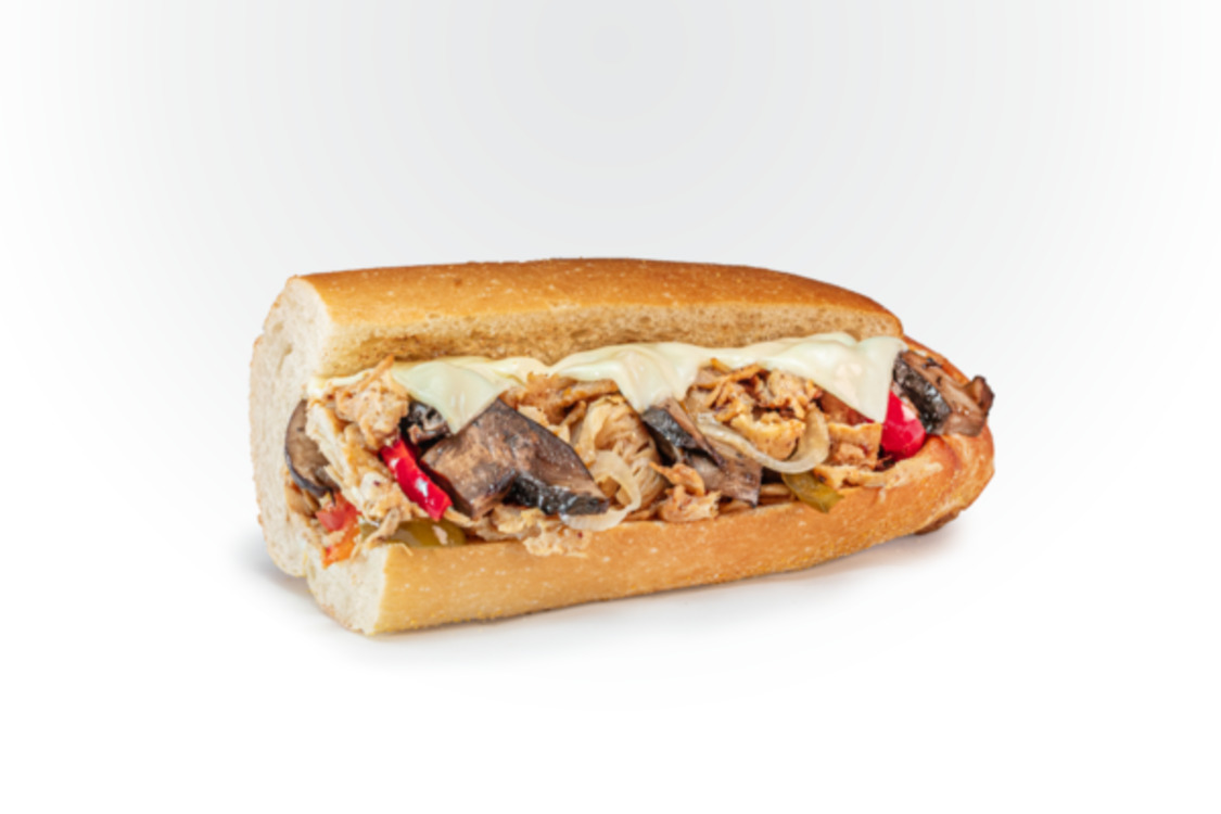 Order #65 Portabella Chicken Cheese Steak food online from Jersey Mike's store, Waxhaw on bringmethat.com