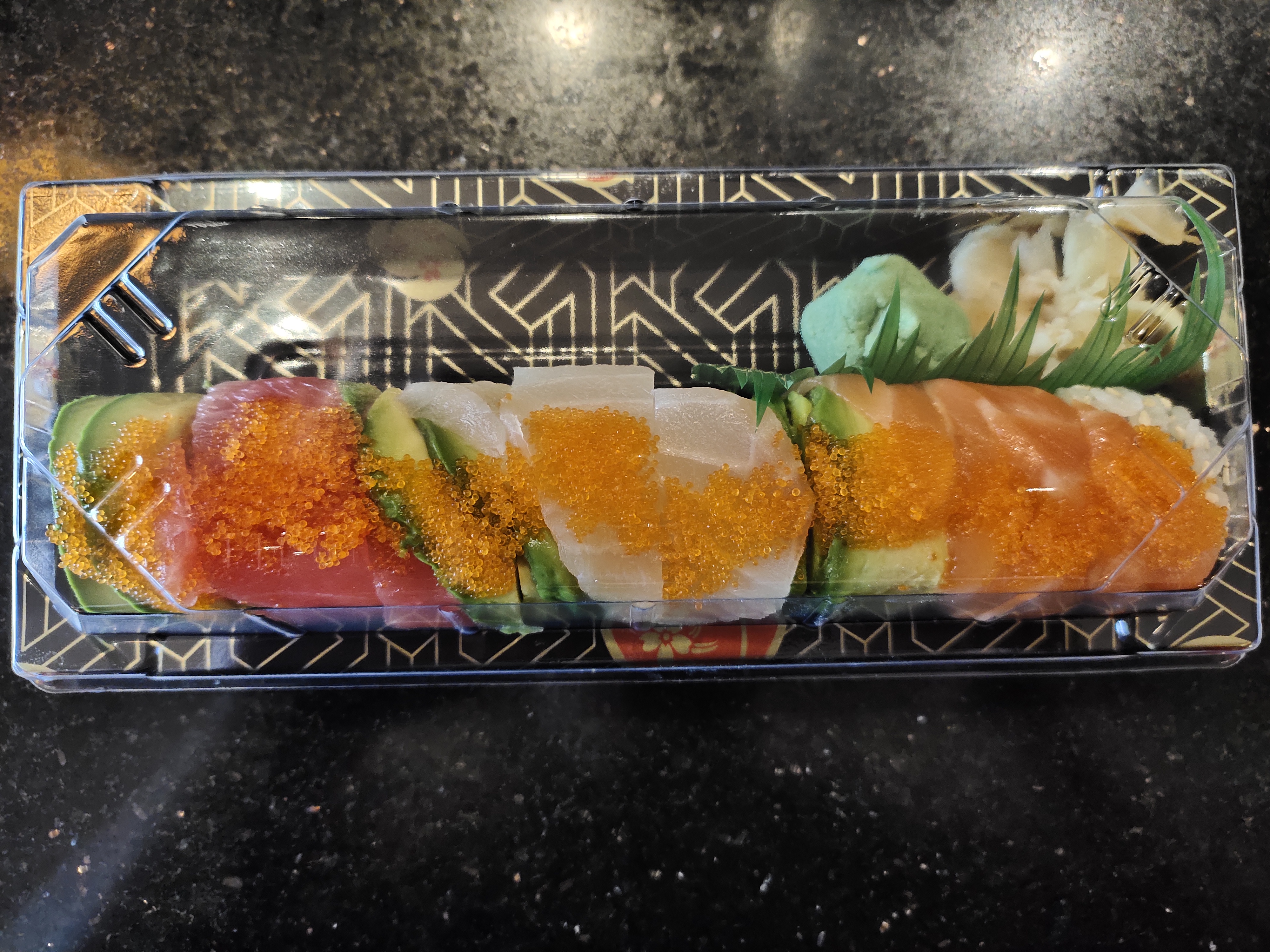 Order 2. Rainbow Roll food online from Jay Asian Fusion store, Longs on bringmethat.com