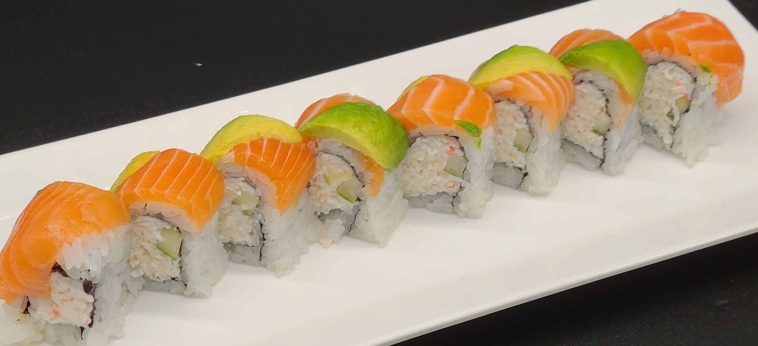 Order F1. Alaskan Roll(8pcs) food online from Hello Sushi store, Fullerton on bringmethat.com