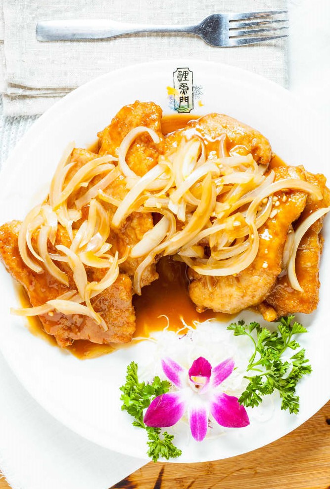 Order Pan Fried Pork Chops in Maggie Sauce food online from Koi Palace store, Milpitas on bringmethat.com