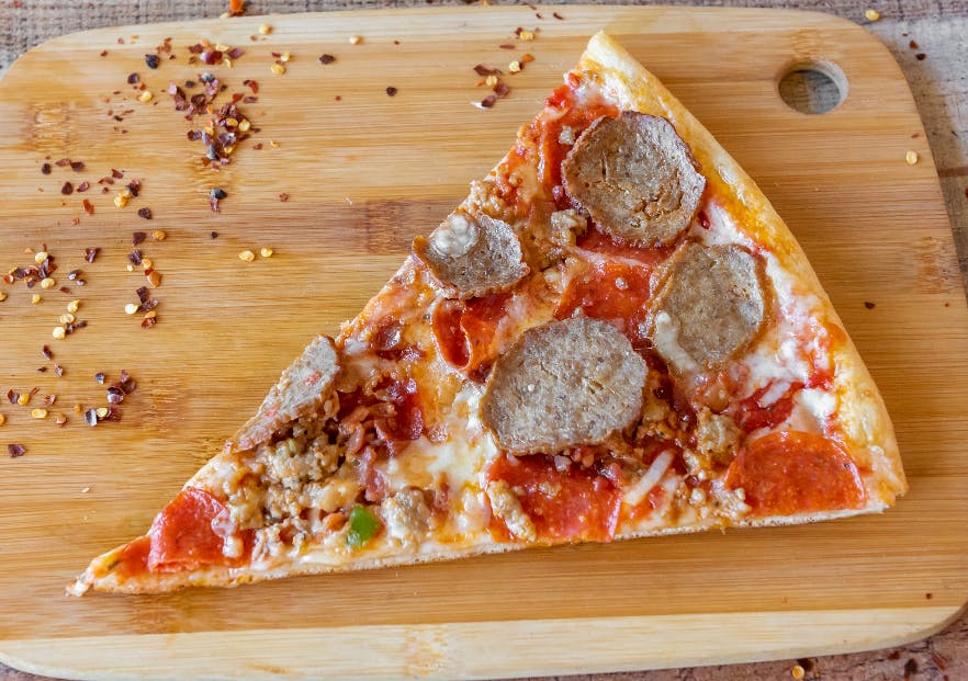 Order Meat Pizza - Small 12'' food online from Bracco's store, Bath on bringmethat.com