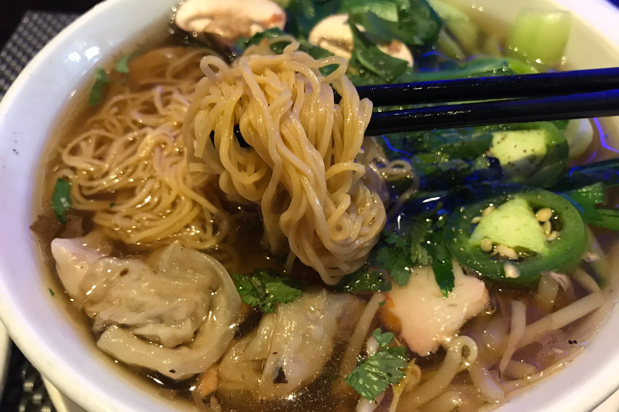 Order Yellow Noodle Soup food online from Au Lac store, Los Angeles on bringmethat.com