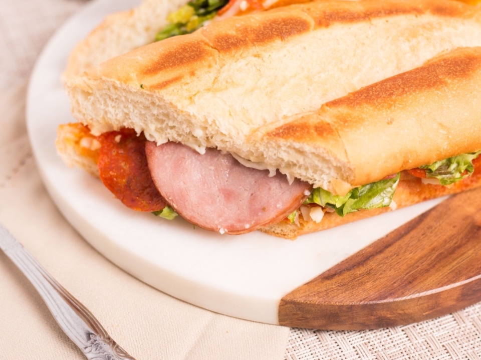 Order Hot Italian Sandwich food online from Palio Pizza Cafe store, Allen on bringmethat.com