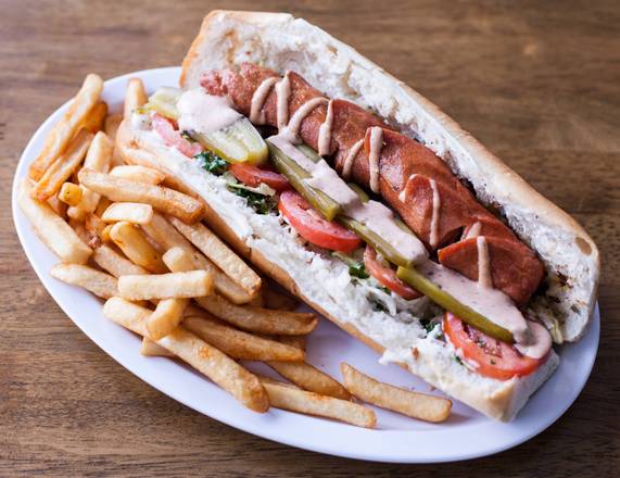 Order German Sausage Sandwich food online from Aiden's Grill store, Glendale on bringmethat.com