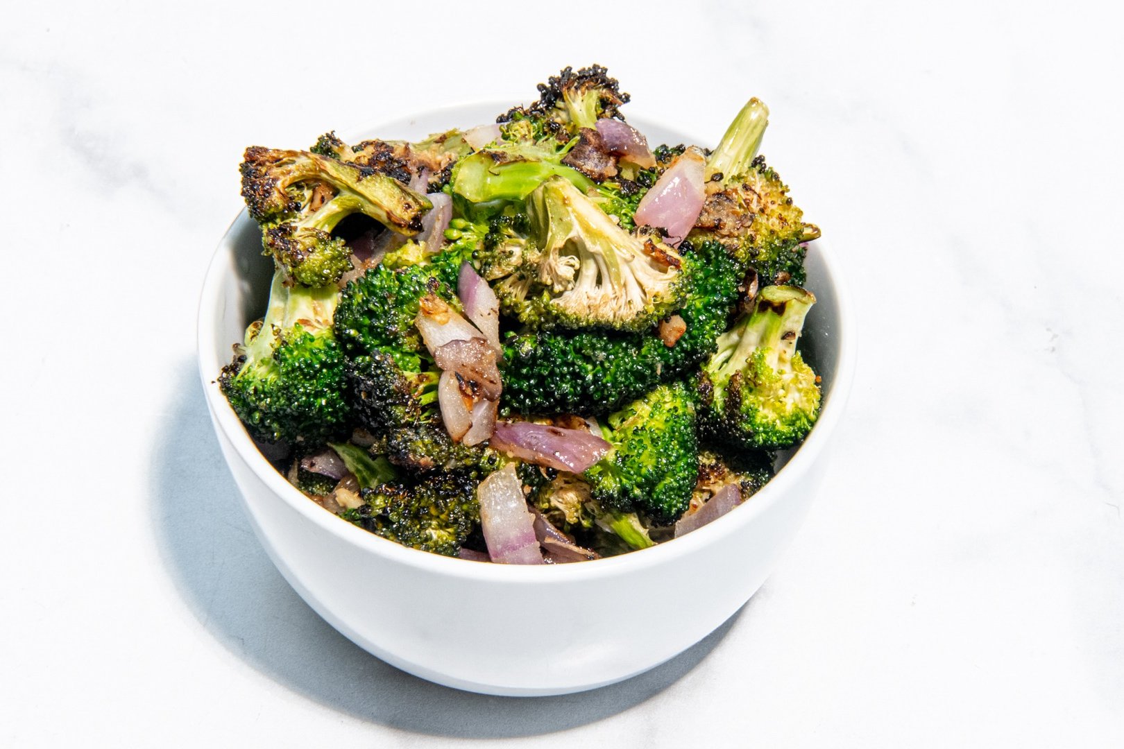 Order Roasted Broccoli with Ginger Garlic Sauce food online from Ginger Bowls store, San Francisco on bringmethat.com