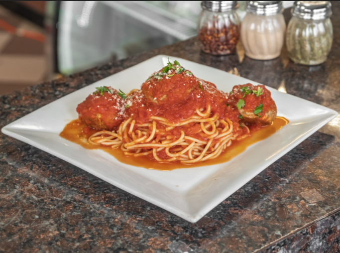 Order Pasta with Meatballs food online from Rocco pizza store, Brooklyn on bringmethat.com