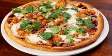 Order BBQ Chicken Pizza - Medium 12'' (8 Slices) food online from Giant Pizza King store, San Diego on bringmethat.com