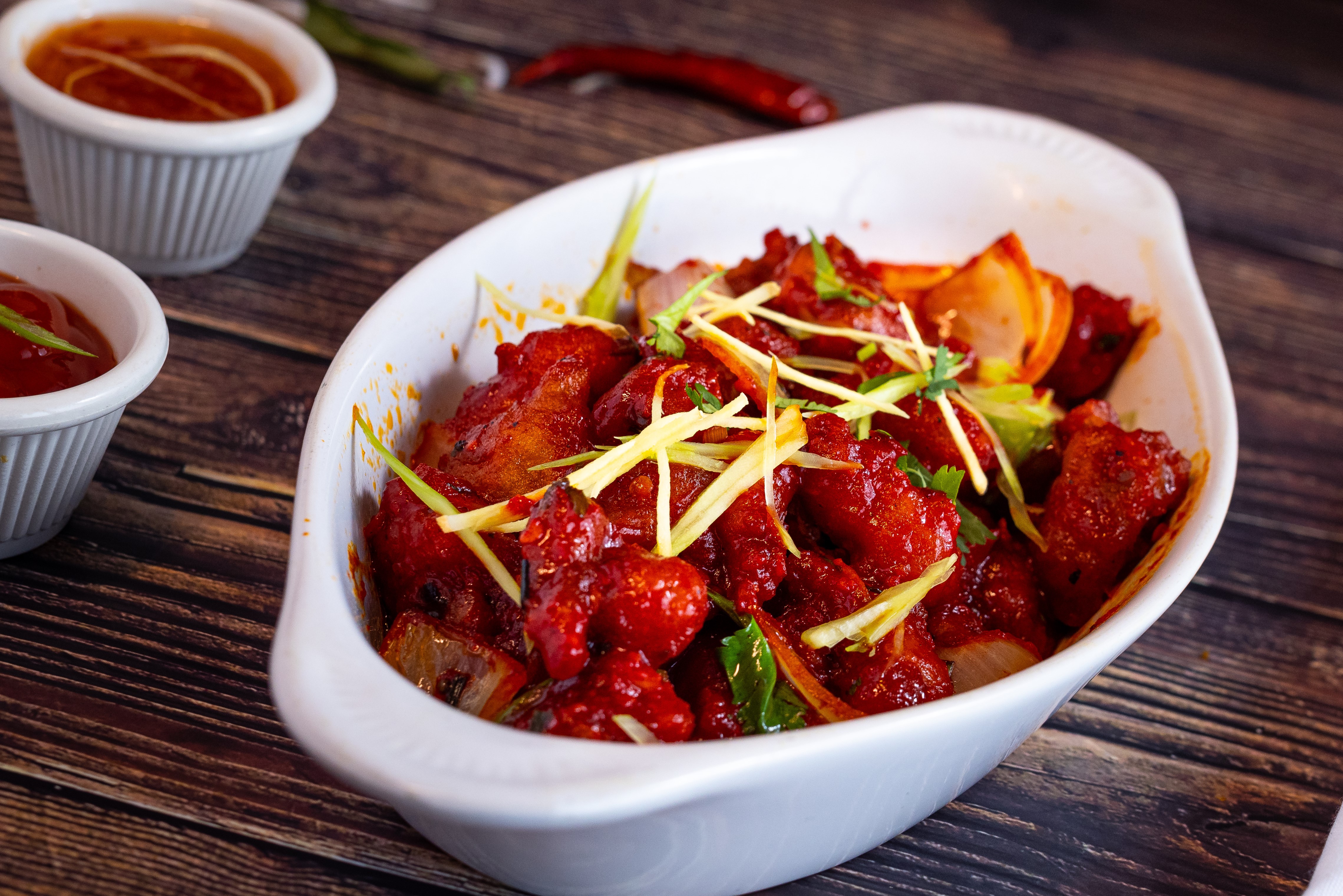 Order Chilli Chicken food online from Amaravati Indian Cuisine store, Brentwood on bringmethat.com