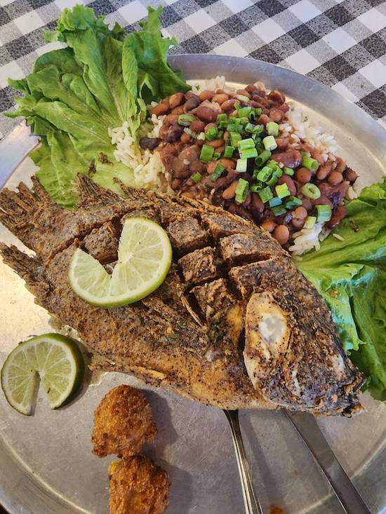 Order Whole Fried Tilapia food online from Flying Fish - Memphis store, Memphis on bringmethat.com
