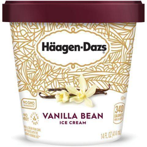 Order Haagen Dazs Vanilla Bean 14oz food online from 7-Eleven store, Lakewood on bringmethat.com