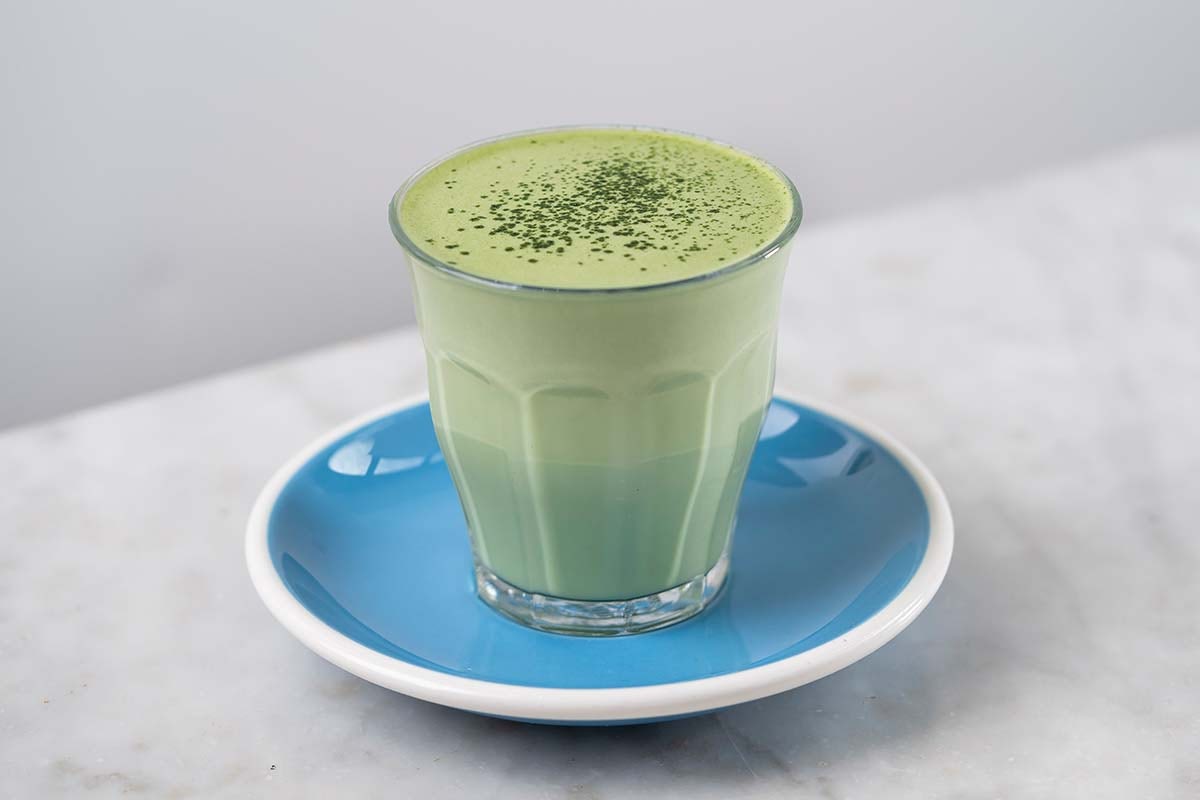 Order Matcha Latte food online from Coffee shop store, New York on bringmethat.com