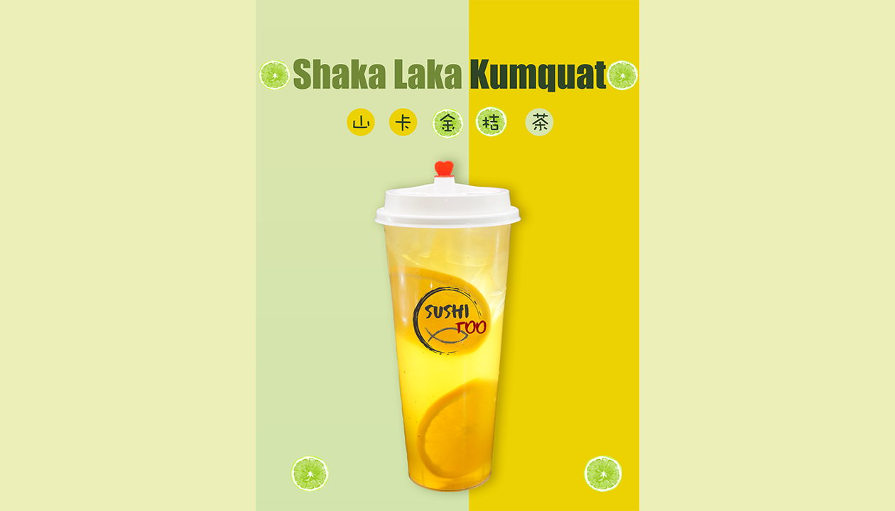 Order Shaka Laka Kumquat food online from Sushi Too store, Pittsburgh on bringmethat.com