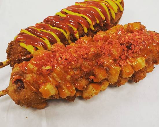Order Korean Corn Dog food online from Haciendas Kitchen Mexican Cuisine store, Dallas on bringmethat.com