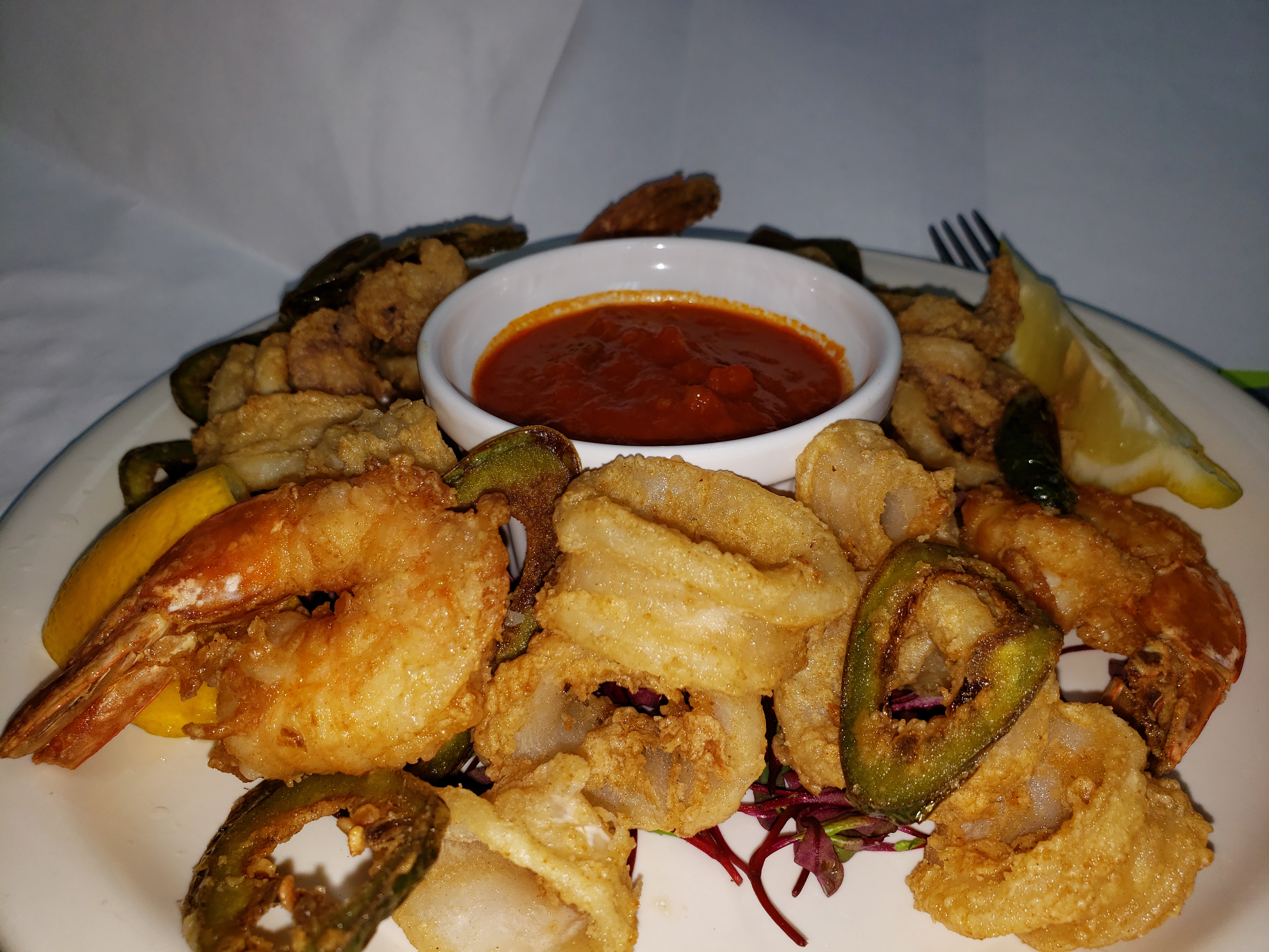 Order Calamari Fritto food online from The Bee Hive Market and Deli store, Whittier on bringmethat.com