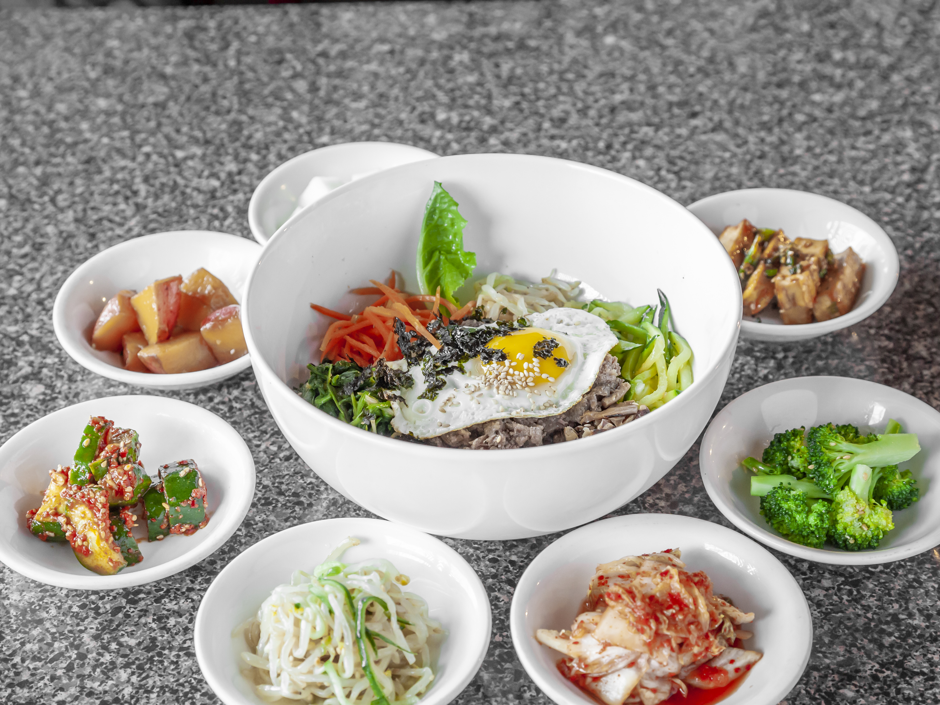 Order Bibimbap food online from Stone Korean Restaurant store, Redmond on bringmethat.com