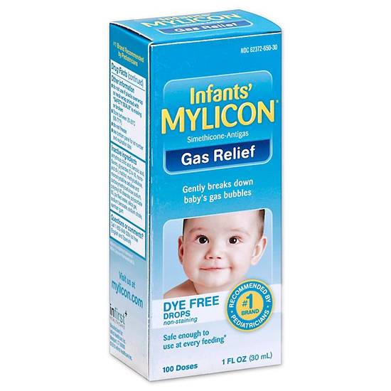 Order Mylicon 1 oz. Infant Gas Relief Dye Free Drops food online from Bed Bath & Beyond store, St. Peters on bringmethat.com
