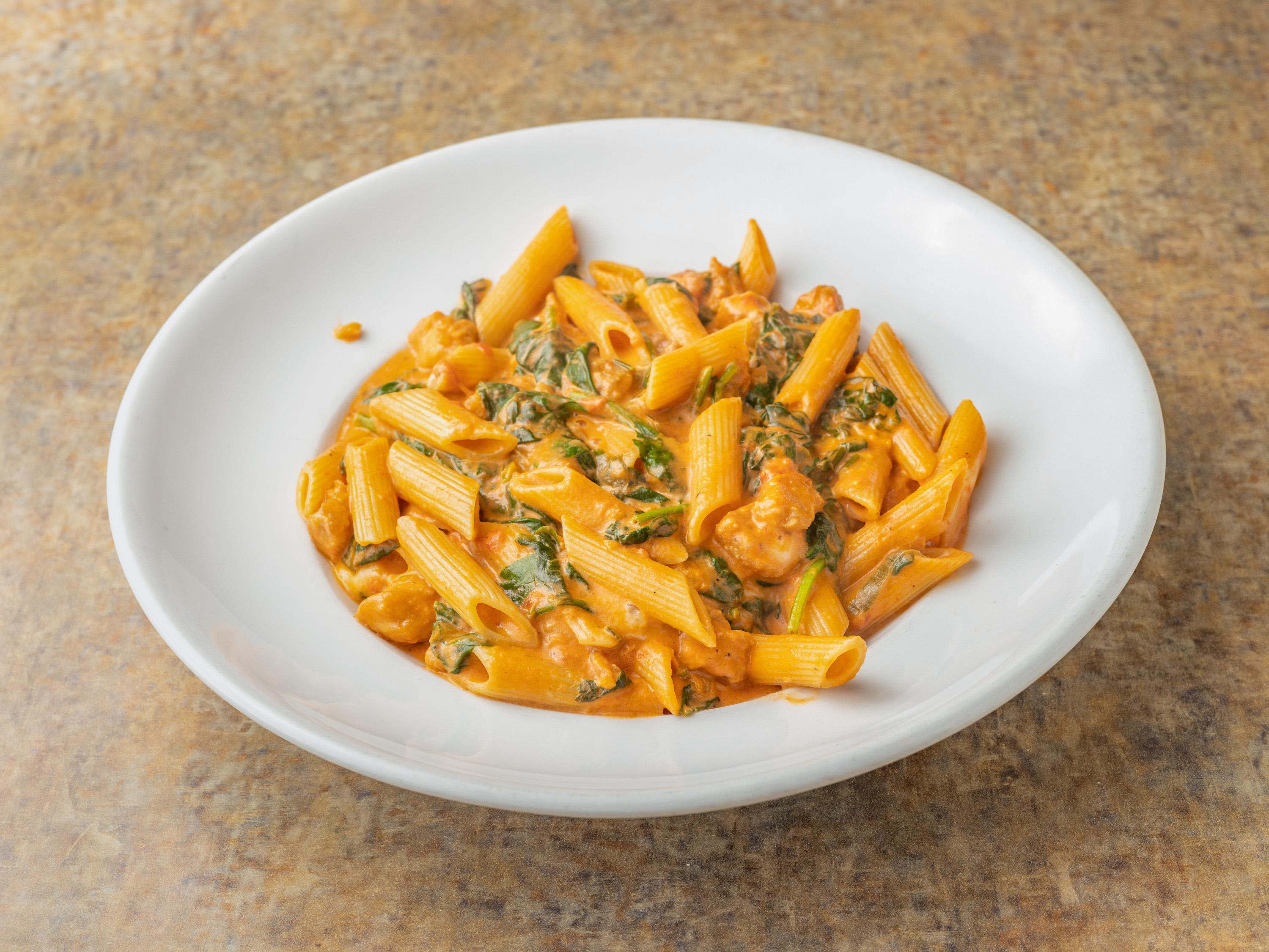 Order 1. Penne alla Vodka food online from The Pizza Place store, Hewlett on bringmethat.com