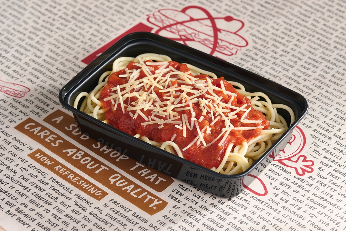 Order Kids-Marinara Pasta food online from Mr Goodcents Franchise Systems Inc store, Lee's Summit on bringmethat.com