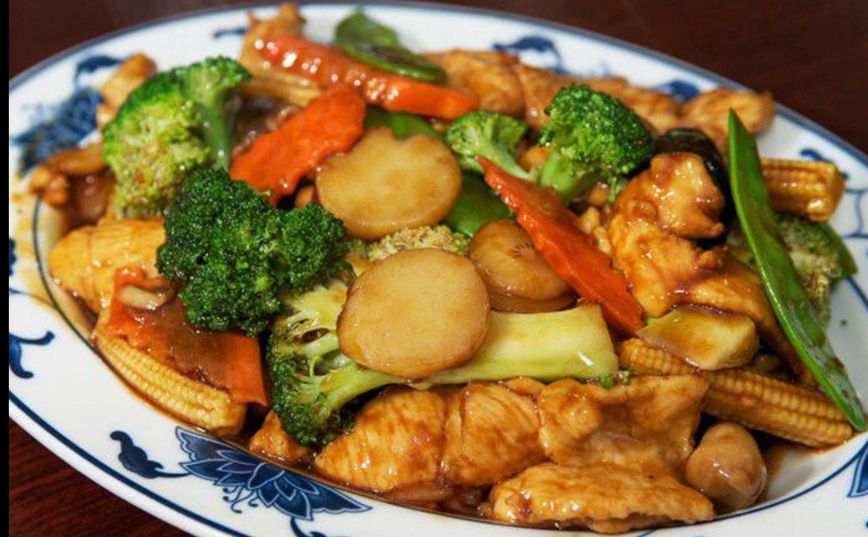 Order 17. Chicken with Mixed Vegetable food online from Buffet Dynasty store, Canton on bringmethat.com