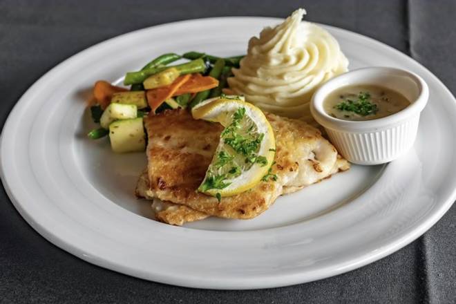 Order Pacific Sole Piccata food online from The Nest Restaurant store, Indian Wells on bringmethat.com