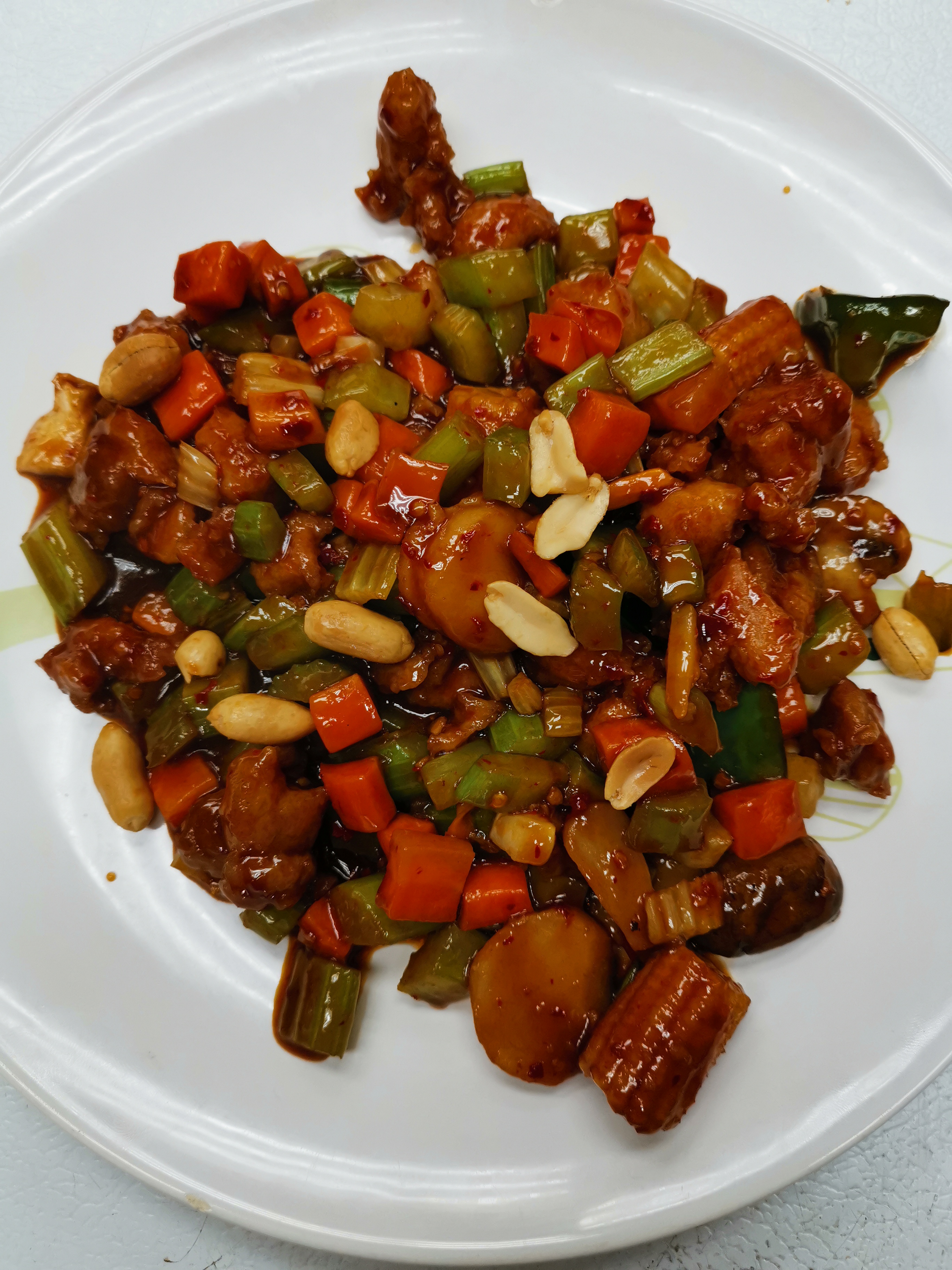 Order D12. Kung Pao Chicken food online from China Express store, Baltimore on bringmethat.com
