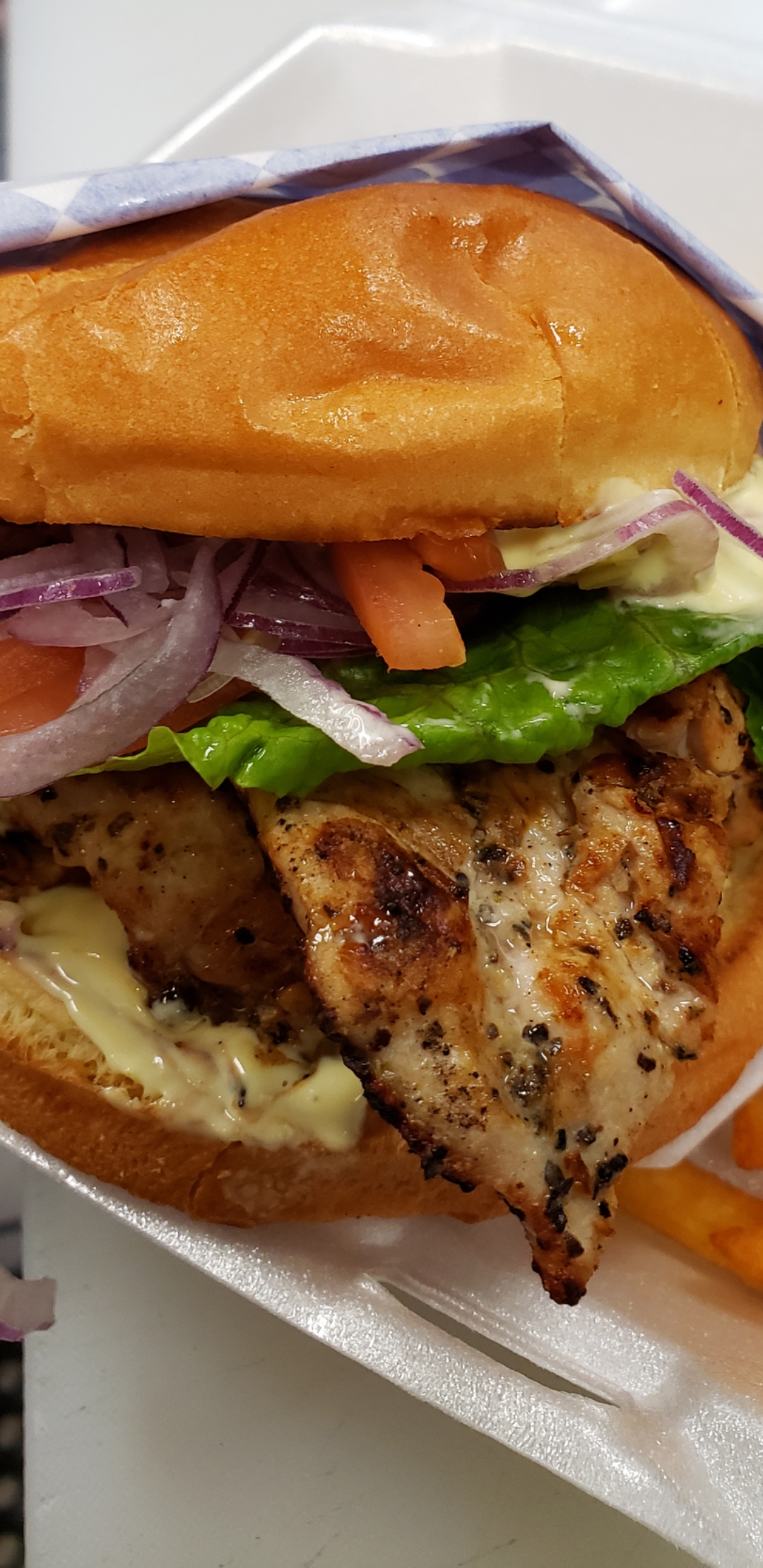 Order Chicken Breast Sandwich food online from Athena Greek Cafe & Bakery store, Bakersfield on bringmethat.com