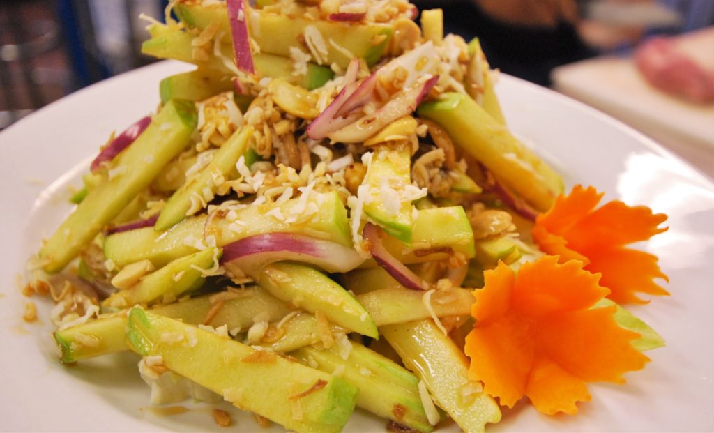 Order SAL2. Thai Apple Salad food online from Mali Thai Cuisine & Sushi store, Plymouth on bringmethat.com