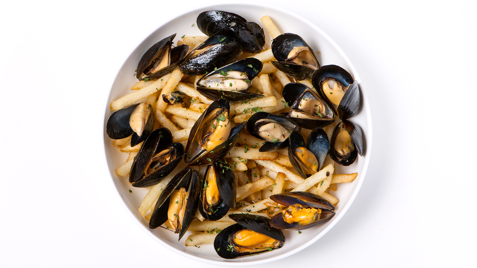 Order Mussels and Fries (GF) food online from Gluten Free Colorado Bistro store, Golden on bringmethat.com