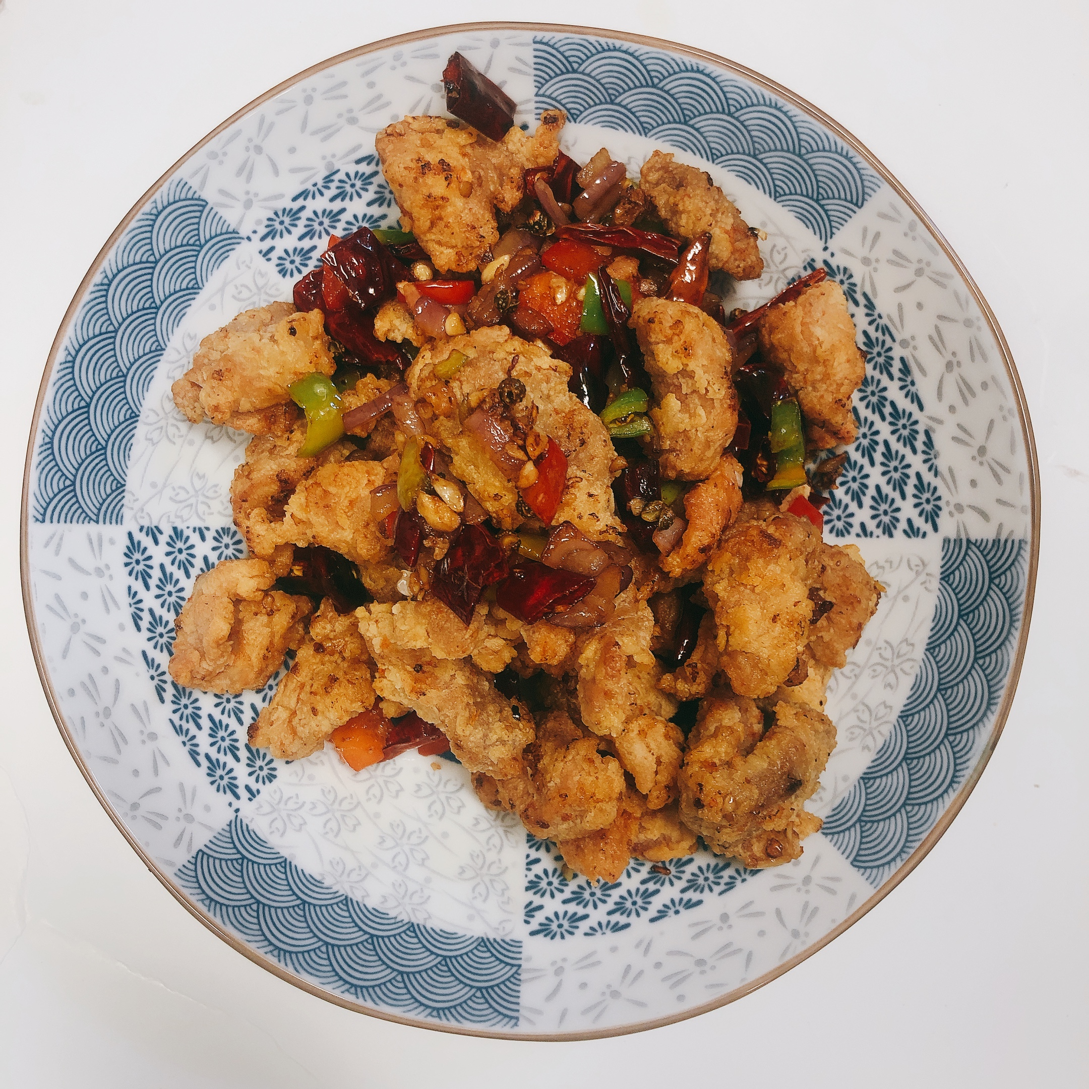 Order Spicy Popcorn Chicken food online from Tasty Dish Chinese Street Food store, Hellertown on bringmethat.com