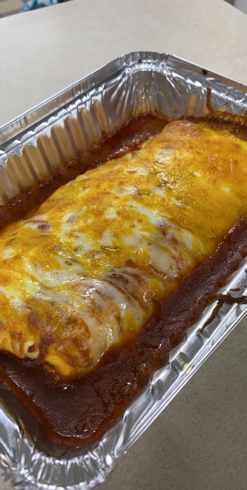Order Wet Burrito food online from Palermo Pizza Place store, Wyoming on bringmethat.com
