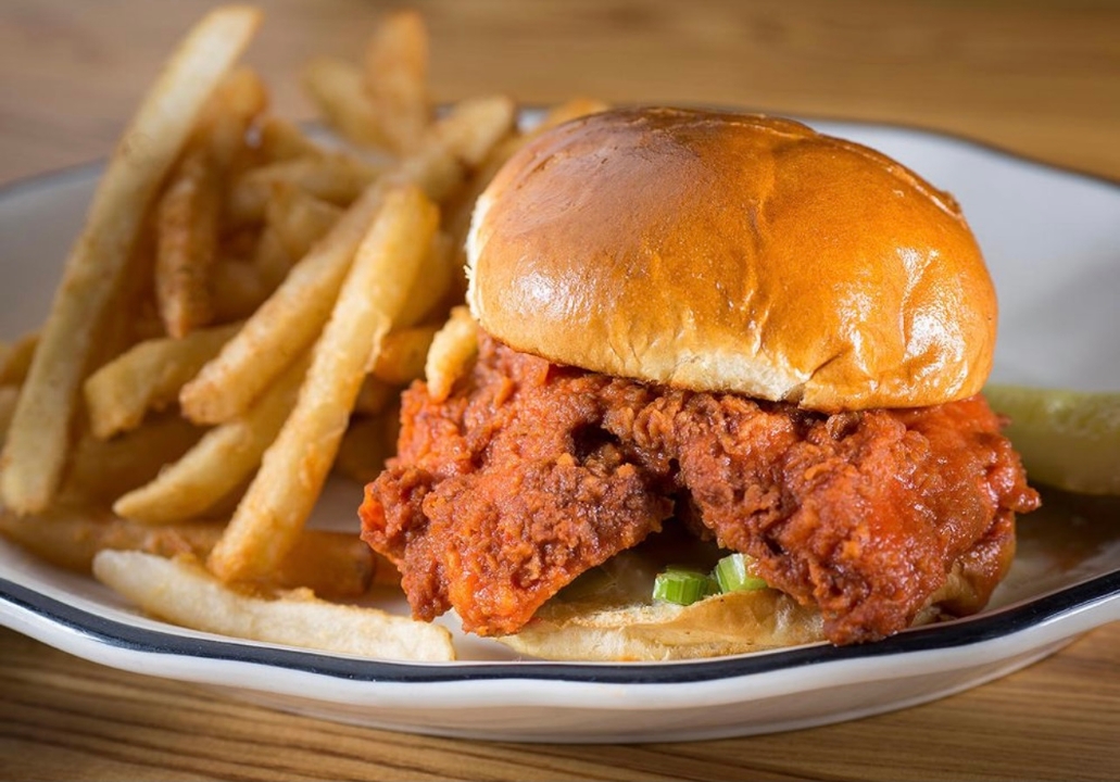 Order Buffalo Chicken Sandwich food online from Eggy's store, Chicago on bringmethat.com