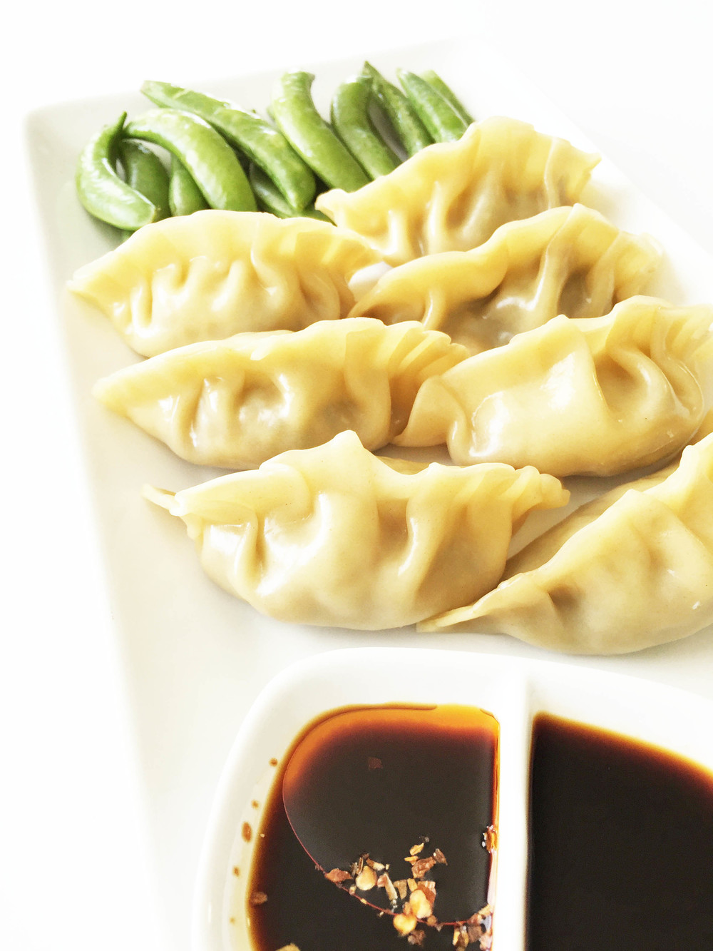 Order Vegetable Gyoza (6) food online from Oishi store, Providence on bringmethat.com