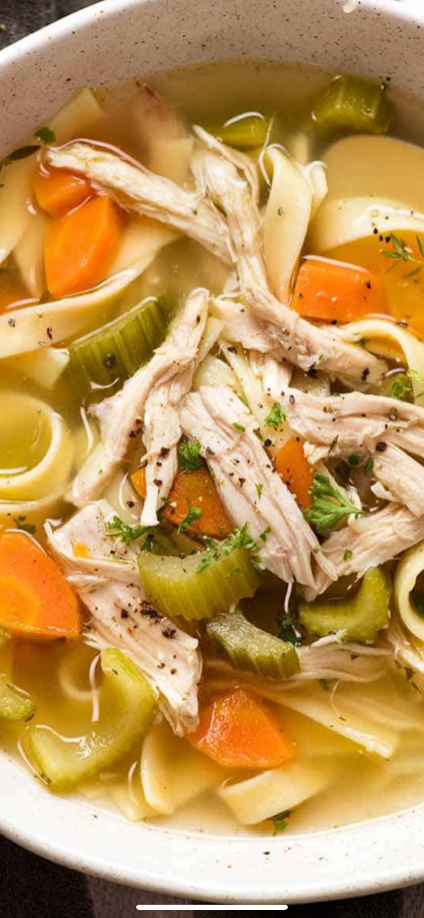Order Chicken Noodle Soup - Soup food online from Il Forno store, Branchburg on bringmethat.com